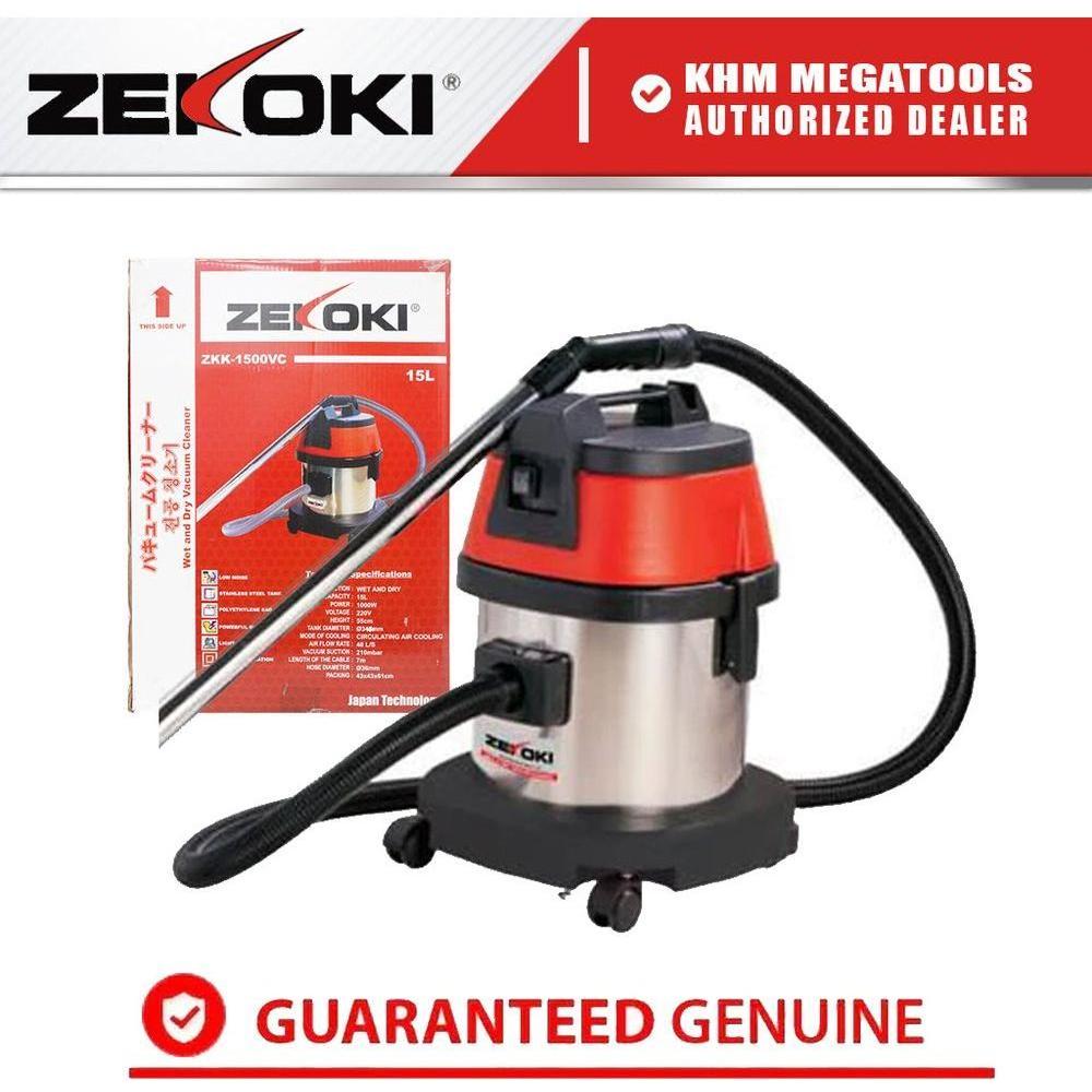 Zekoki ZKK-1500VC Wet & Dry HD Vacuum 15L 1000W | Zekoki by KHM Megatools Corp. Zekoki ZKK-1500VC Wet & Dry HD Vacuum 15L 1000W | Zekoki by KHM Megatools Corp.